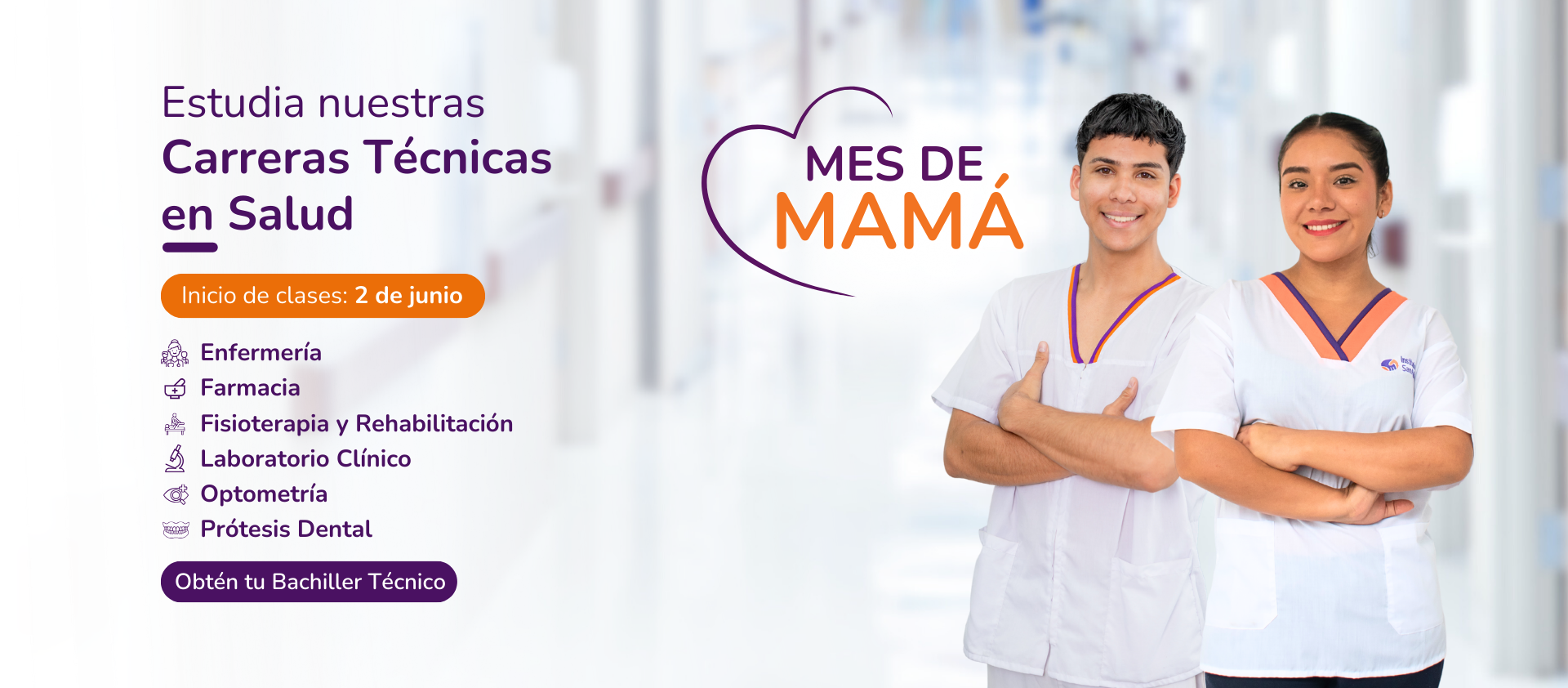 Carreras Técnicas de Salud y Negocios