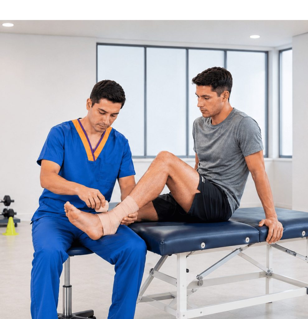 PREVENCIÓN Y TRATAMIENTO DE LESIONES DEPORTIVAS