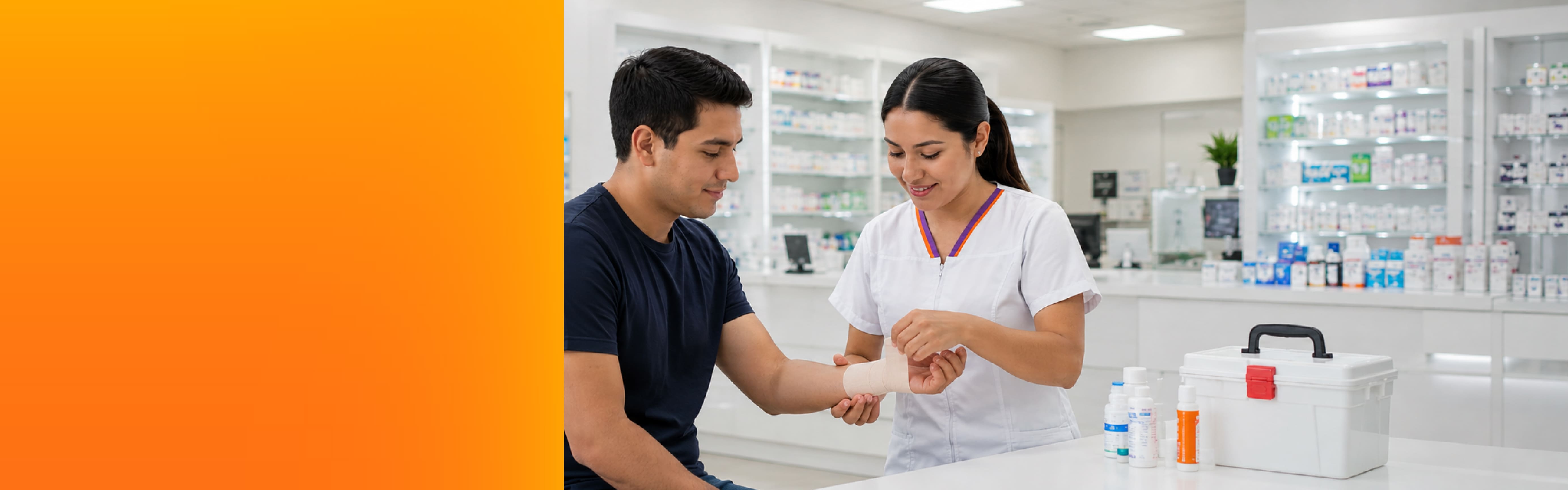 PRIMEROS AUXILIOS EN FARMACIA Y BOTICA